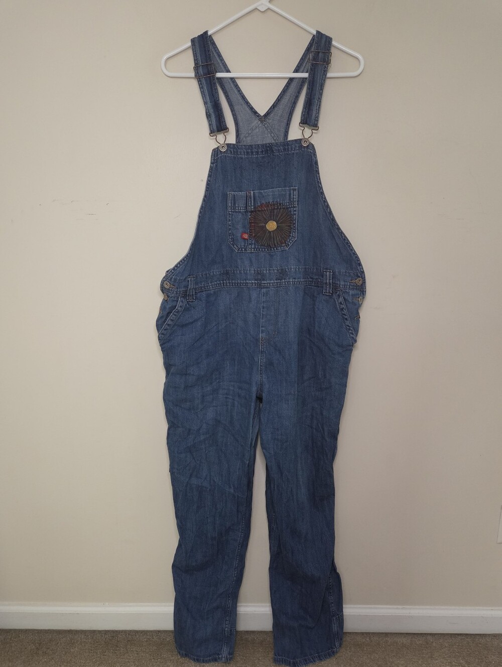 Women's Dickies Carpenter Style Overalls Sz XL - Picture 14 of 16